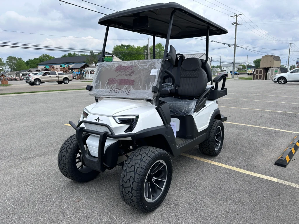 4-seat electric golf cart