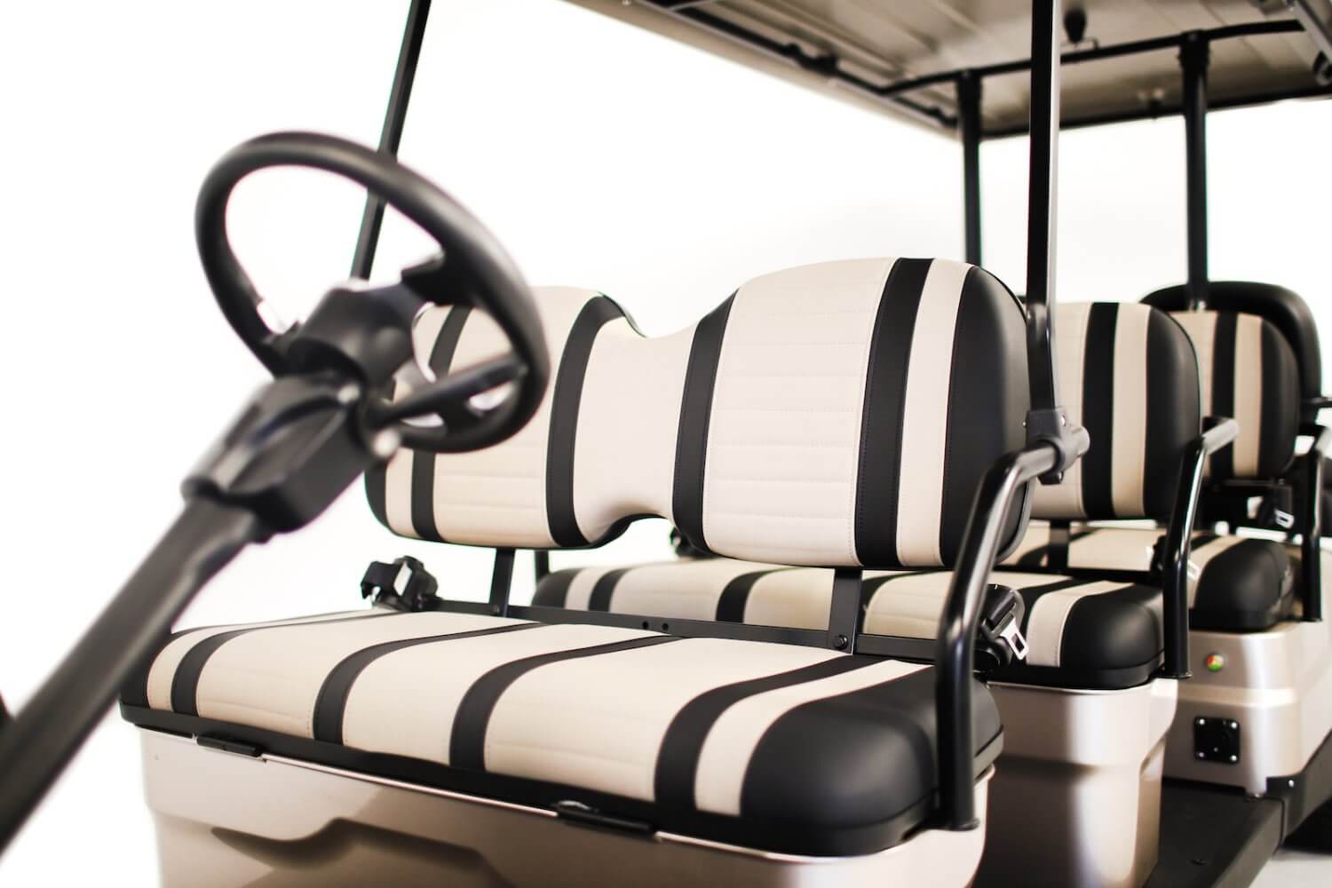 8-seat electric golf cart